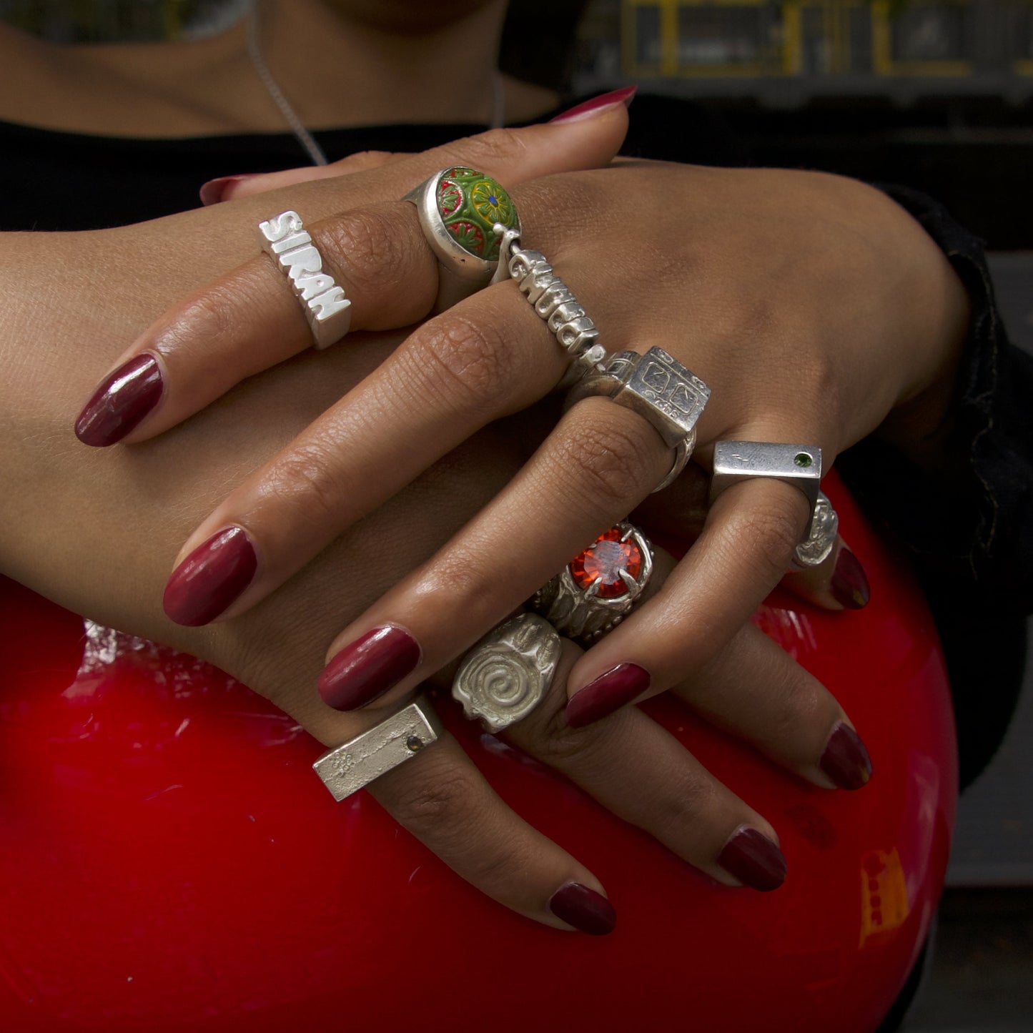 "SPIRAL" RING