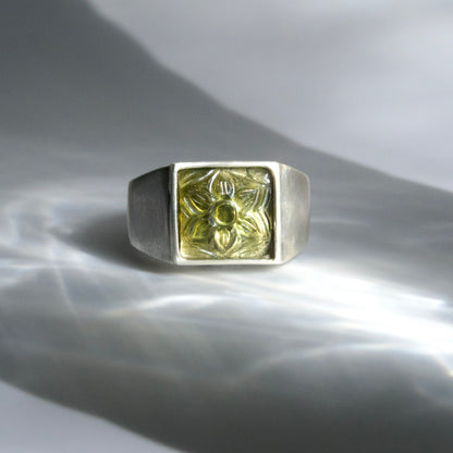 "FLOWER TURMALIN" RING