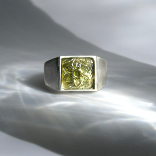 "FLOWER TURMALIN" RING