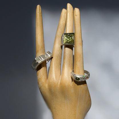 "FLOWER TURMALIN" RING